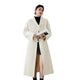 Women's 2025 New Red Double-faced Cashmere Coat | Bride's Wedding Outerwear, New Chinese Style