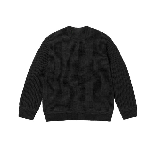 Fineryclothes Chunky Knit Sweater, Crewneck Pullover, Long Sleeve, Available in Black and Cream