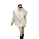 High-End Women's Double-Faced Cashmere Coat | Autumn Winter New Design with Detachable Fox Fur Collar