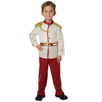 Prince Charming Costume for Kids Boys Royal Prince King Outfit Party Cosplay