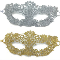 2PCS Mysterious Fun Lace Masks for Masquerade Proms, Hallowmas Party, Photo Shoot