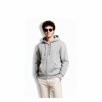 Fineryclothes Classic Full-Zip Hooded Sweatshirt, Cotton Blend