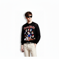 Fineryclothes Snow White Knit Sweater, Unisex Graphic Design, Available in White and Black