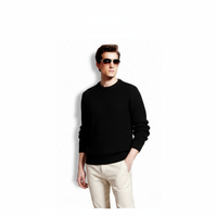 Fineryclothes Chunky Knit Sweater, Crewneck Pullover, Long Sleeve, Available in Black and Cream